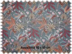 Jacquard Flachgewebe Möbelstoff Planta Grau -Modegeschäft Für Inneneinrichtung Planta Grau 2