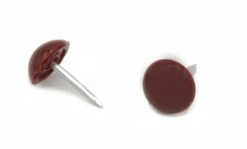 Plastik Ziernägel Bordeauxrot Rostfrei A10/12 250 Stück 10mm