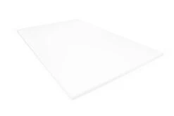 Schaumstoff Platte Weiß 200cm X 130cm X 4cm RG 40/55 Hohe Festigkeit