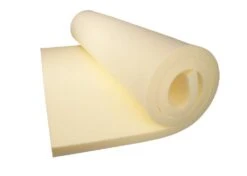 Schaumstoff Platte Gelb 200cm X 130cm X 4cm RG 50/75 Sehr Hohe Festigkeit -Modegeschäft Für Inneneinrichtung Platte Gelb 200x130x4cm 3 Cutter