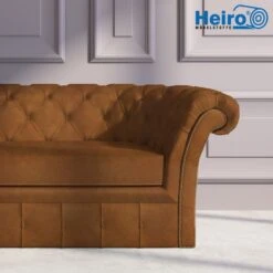 Vintage Kunstleder PU London Antik Rost -Modegeschäft Für Inneneinrichtung Polstereibedarf Kunstleder London Antik Rost