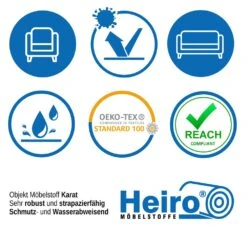 Polyester Objekt Möbelstoff Karat Beige Mit Fleckschutz -Modegeschäft Für Inneneinrichtung Polstereibedarf Online Anwendungsgrafik Karat1 29