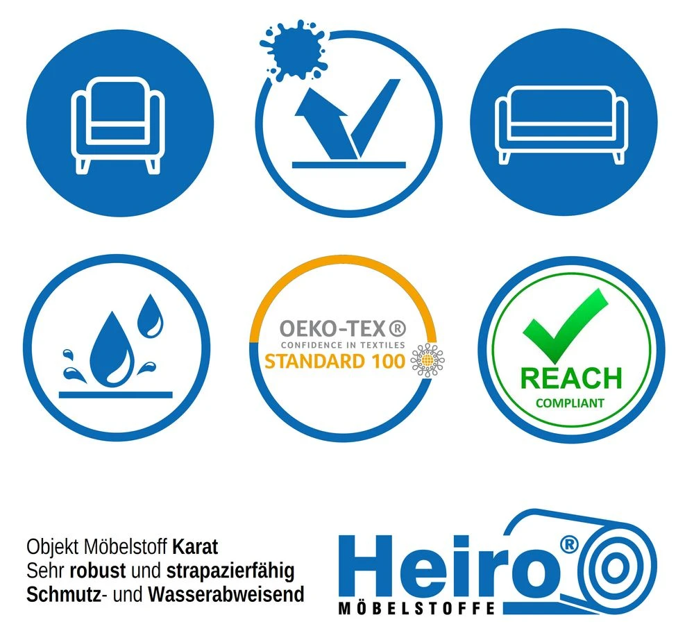 Polyester Objekt Möbelstoff Karat Flieder Mit Fleckschutz 3 Polyester Objekt Möbelstoff Karat Flieder Mit Fleckschutz – Bild 3