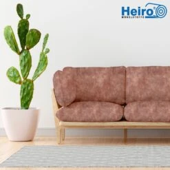 Edler Samt Velours Möbelstoff Heiro Luxus Pastell Violett Mit Fleckschutz -Modegeschäft Für Inneneinrichtung Polstereibedarf Samt Pastel Violett