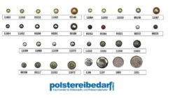 Polsternägel Altgold Gefleckt 110 1/3 250 Stück 10 Mm -Modegeschäft Für Inneneinrichtung Polsternaegel uebersicht alle naegel