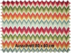 Jacquard Flachgewebe Möbelstoff Rainbow ZigZac -Modegeschäft Für Inneneinrichtung Rainbow ZigZac 3