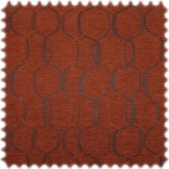 Chenille Möbelstoff Barcelona Rot Orange