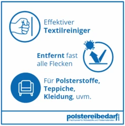 MultiTect Total Clean Textilreiniger 500ml -Modegeschäft Für Inneneinrichtung Textilreiniger Total Clean 2 1