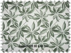 Jacquard Flachgewebe Möbelstoff Verano Floral Olivgrün -Modegeschäft Für Inneneinrichtung Verano Floral Gruen 3