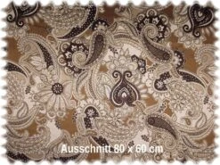 AKTION Hochwertiger Viskose Samt Möbelstoff Vivolo Braun 6 AKTION Hochwertiger Viskose Samt Möbelstoff Vivolo Braun -Modegeschäft Für Inneneinrichtung Vivolo CA1433 020 1005 2