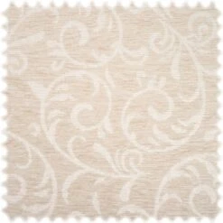 Chenille Möbelstoff Valencia Creme