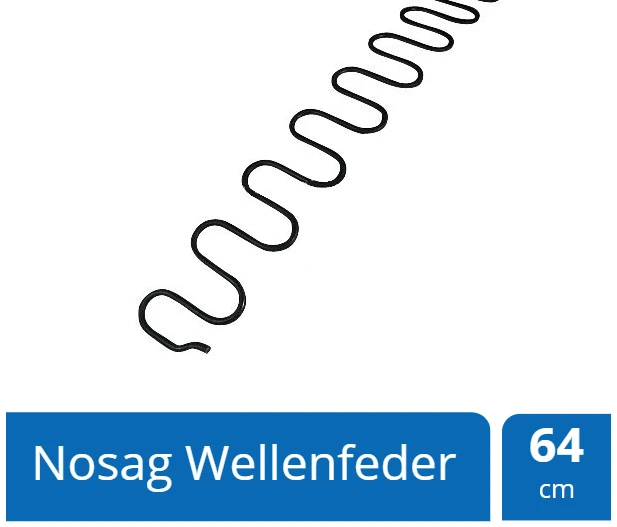 Nosag Wellenfeder 64cm X 4,5cm Stärke 3,8mm 3 Nosag Wellenfeder 64cm X 4,5cm Stärke 3,8mm – Bild 3