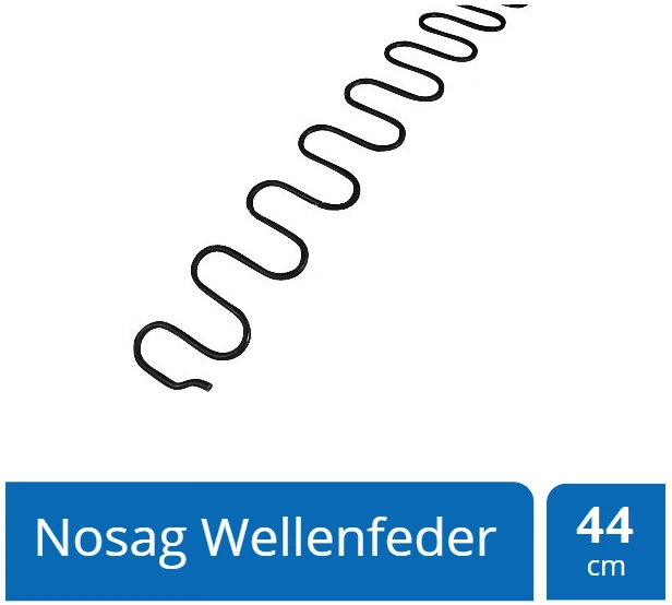 Nosag Wellenfeder 44cm X 4,5cm Stärke 3,8mm 3 Nosag Wellenfeder 44cm X 4,5cm Stärke 3,8mm – Bild 3