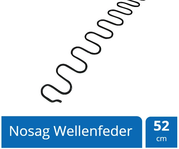 Nosag Wellenfeder 52cm X 4,5cm Stärke 3,8mm 3 Nosag Wellenfeder 52cm X 4,5cm Stärke 3,8mm – Bild 3