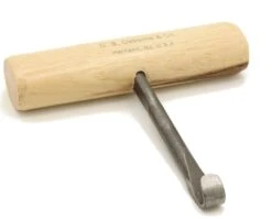 Spannhilfe Haken Für Wellenfeder Holzgriff 110mm Osborne No.297