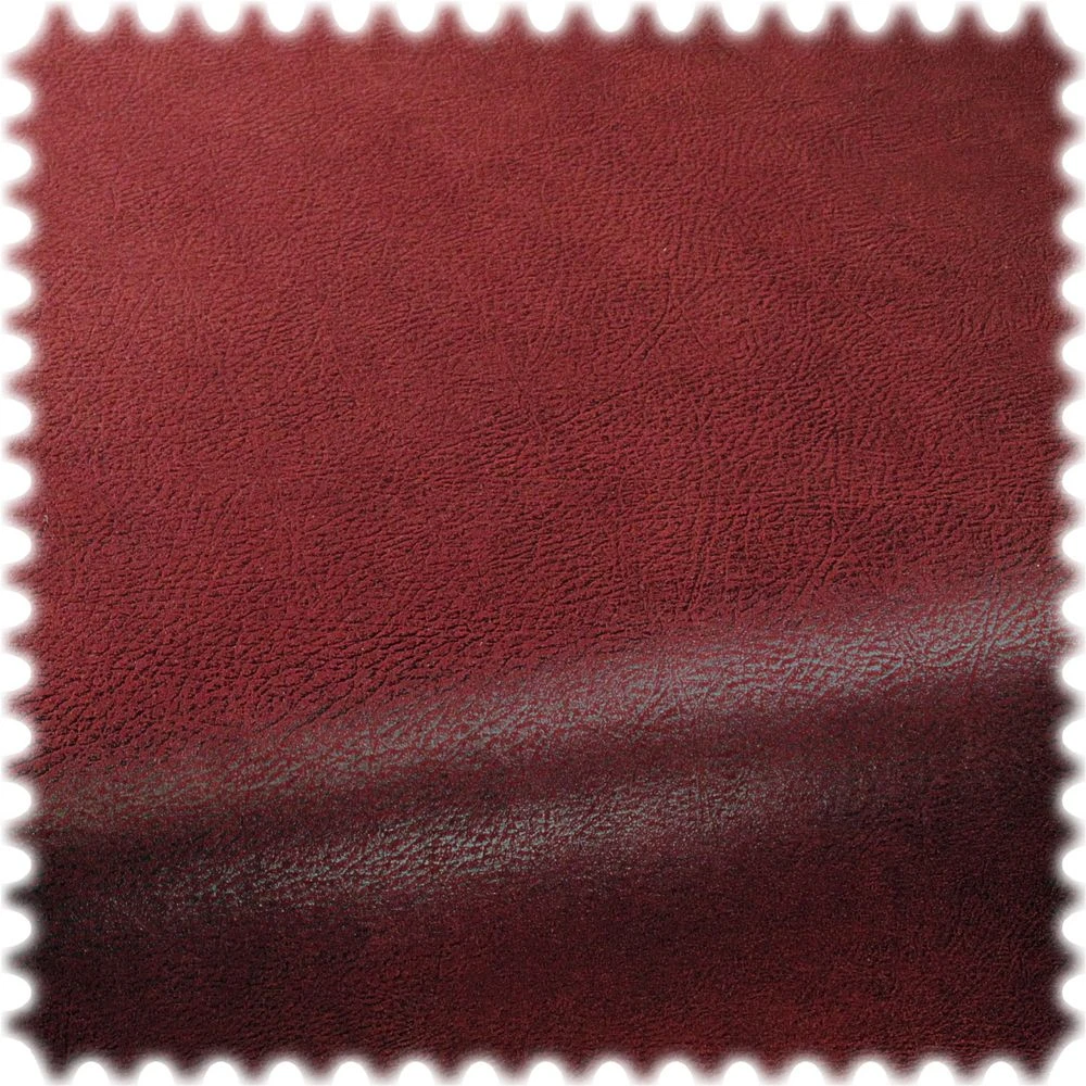 Microfaser Möbelstoff Uni Lederoptik Fresh Bordeaux 2 Microfaser Möbelstoff Uni Lederoptik Fresh Bordeaux – Bild 2