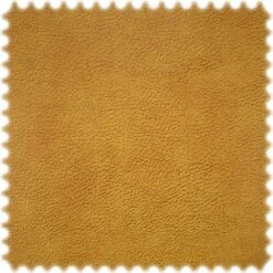 Microfaser Möbelstoff Uni Lederoptik Fresh Gelb