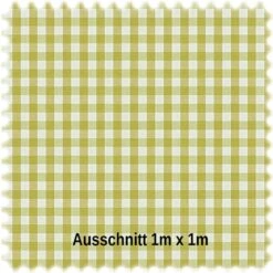 AKTION Trevira CS Karo Möbelstoff Sporty Check Weiß / Hellgrün -Modegeschäft Für Inneneinrichtung jab sporty check 1 2955 030 3