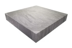 Schaumstoff Kissen Grau 50cm X 50cm X 8cm RG 35/50