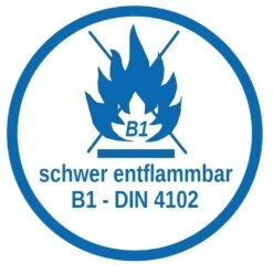 AKTION Trevira CS Möbelstoff Morris Braun -Modegeschäft Für Inneneinrichtung schwer entflammbar inflammable Brandschutz B1 DIN4102 17