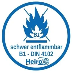 AKTION Trevira CS Jacquard Möbelstoff Maskat Türkis B1 -Modegeschäft Für Inneneinrichtung schwer entflammbar inflammable Brandschutz B1 DIN4102 logo
