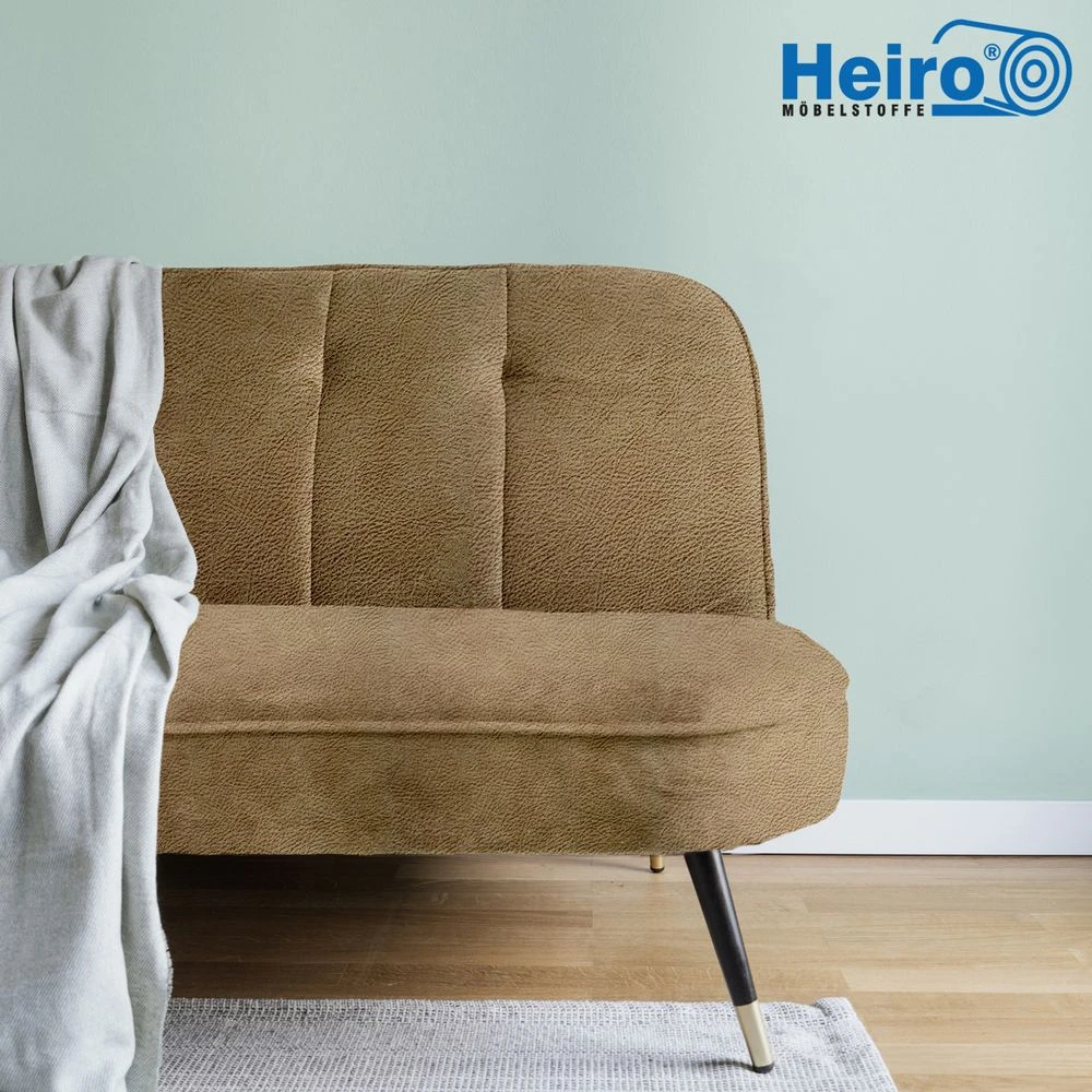 Microfaser Möbelstoff Uni Lederoptik Fresh Creme 3 Microfaser Möbelstoff Uni Lederoptik Fresh Creme – Bild 3